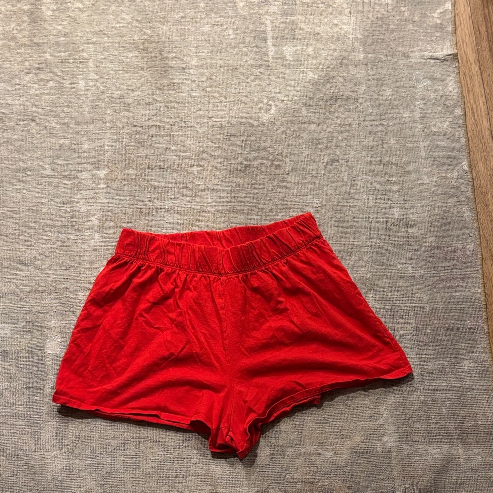 Wild Fable Vibrant Red Athletic Shorts